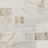 Arabescato Venato Marble MSI Mosaic Tiles 12" X 12" Subway Pattern MSI - Zicana Boutique - 1