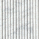 Arabescato Venato Milano Ribbo Marble MSI Field Tiles 12" X 24" Fluted Pattern MSI - Zicana Boutique - 1