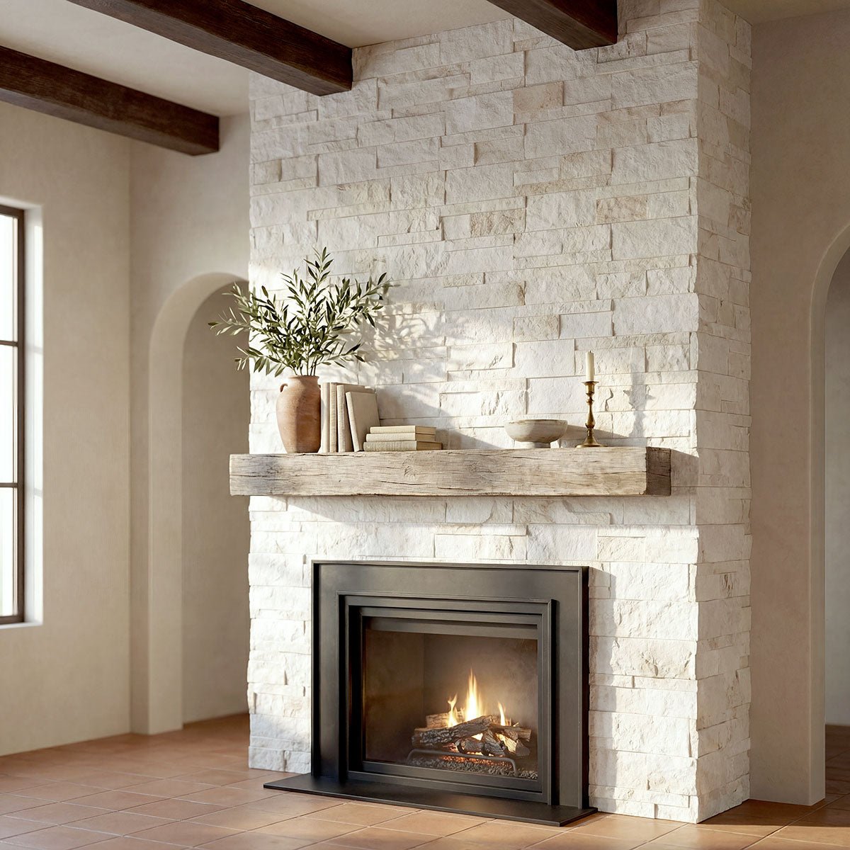 Arabescato Venato XL Hardscape Marble MSI Field Tiles 9" X 18" Corner MSI - Zicana Boutique - 4