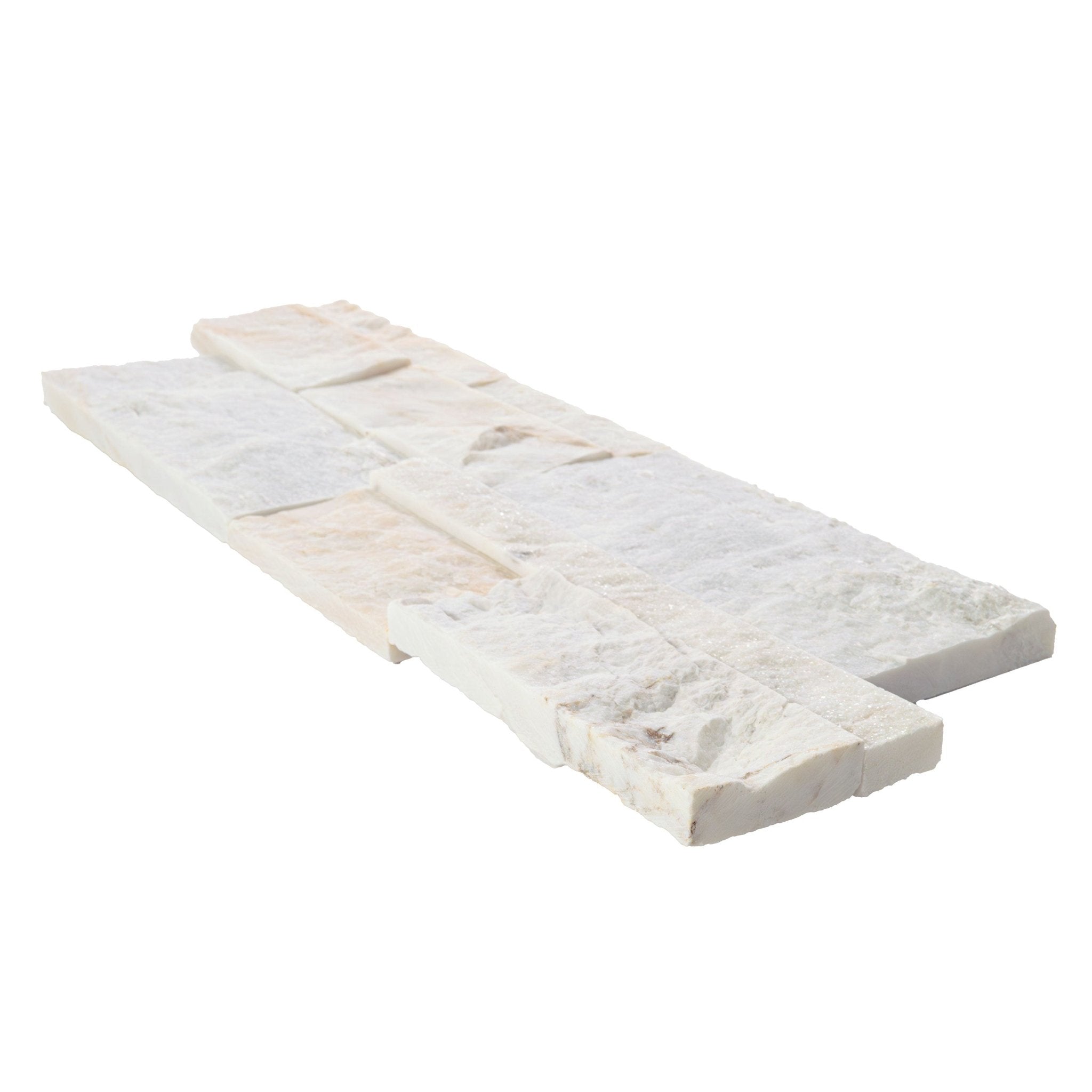 Arabescato Venato XL Hardscape Marble MSI Field Tiles 9" X 24" Stacked Pattern MSI - Zicana Boutique - 3
