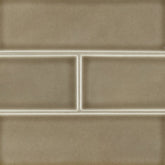 Artisan Taupe Ceramic MSI Field Tiles 4" X 12" MSI - Zicana Boutique - 1