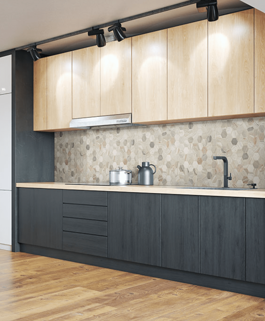 Athena Gold Marble MSI Mosaic Tiles 12" X 12" Hexagon Pattern MSI - Zicana Boutique - 2