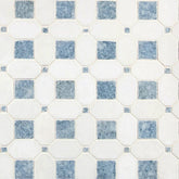 Azula Marble MSI Mosaic Tiles 12" X 12" Hatchwork Pattern MSI - Zicana Boutique - 1