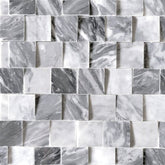 Bardiglio 3D StrataStone 2" Mosaic Tile Zicana Boutique - Zicana Boutique - 1