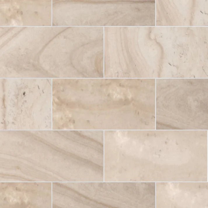 Beumaniere Honed Limestone Field Tile 6''x12'' Zicana Boutique - Zicana Boutique - 1
