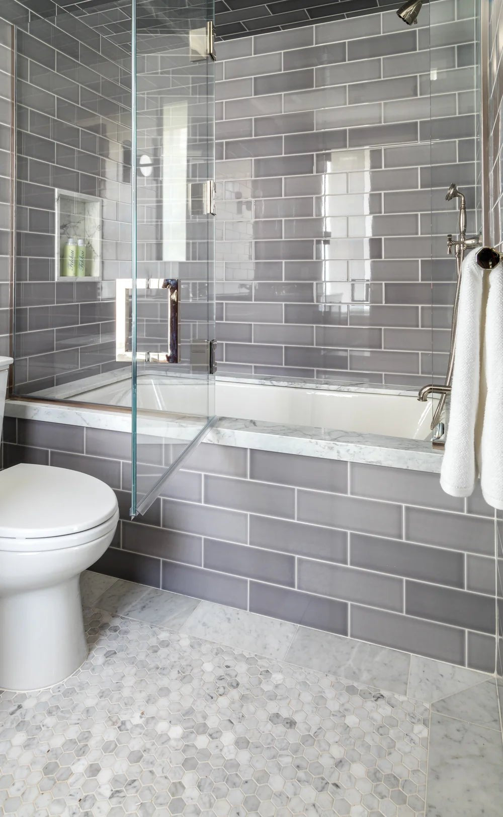 Bianco Carrara Marble Mosaic Hexagon Artistic Tile - Zicana Boutique - 3