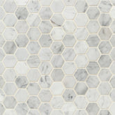Bianco Carrara Marble Mosaic Hexagon Artistic Tile - Zicana Boutique - 1