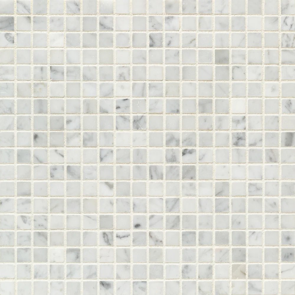 Bianco Carrara Marble Mosaic Zicana Boutique - Zicana Boutique - 1