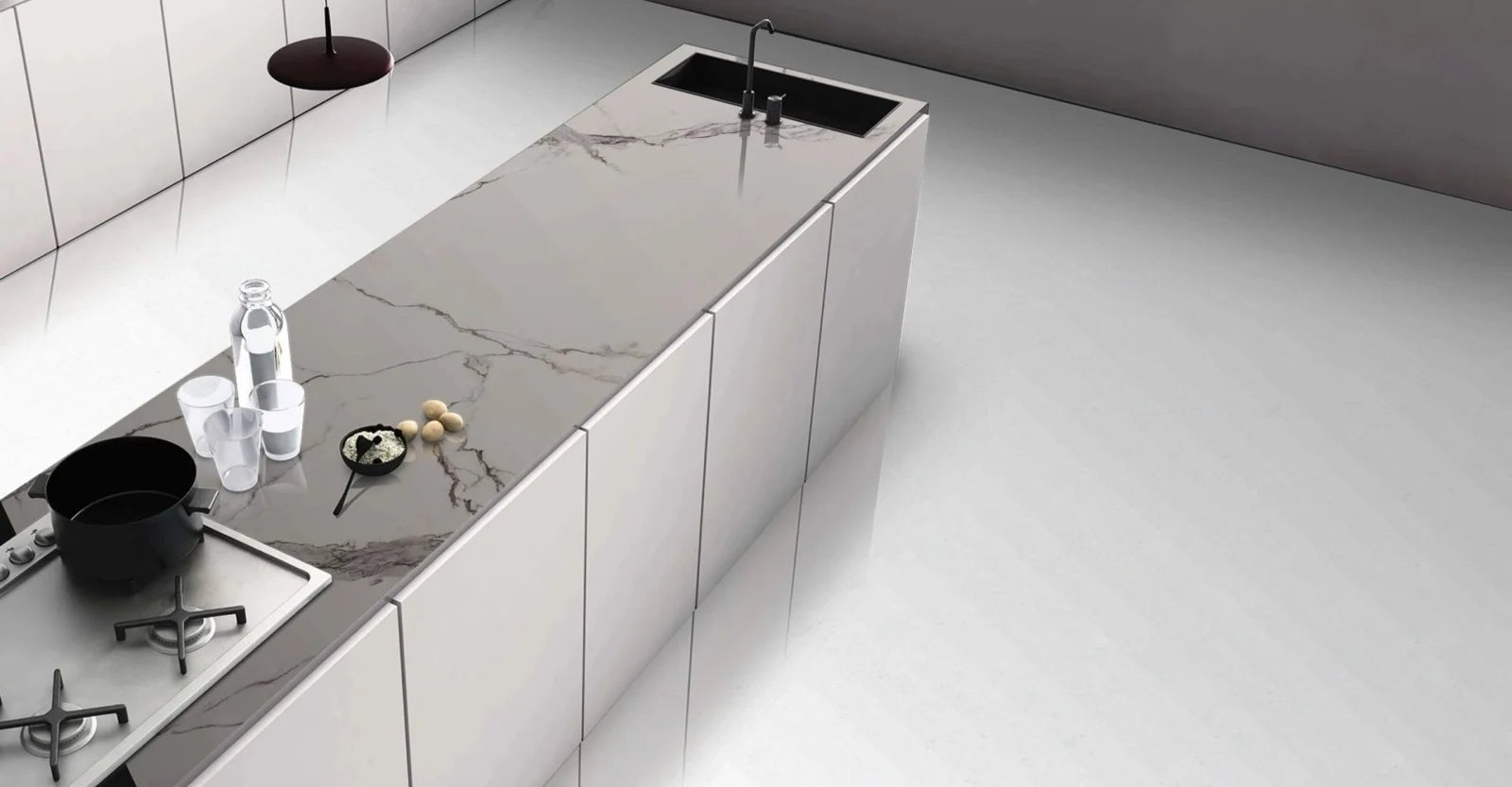 Bianco Venato Extra Raphael Quartz Raphael Quartz - Zicana Boutique - 2