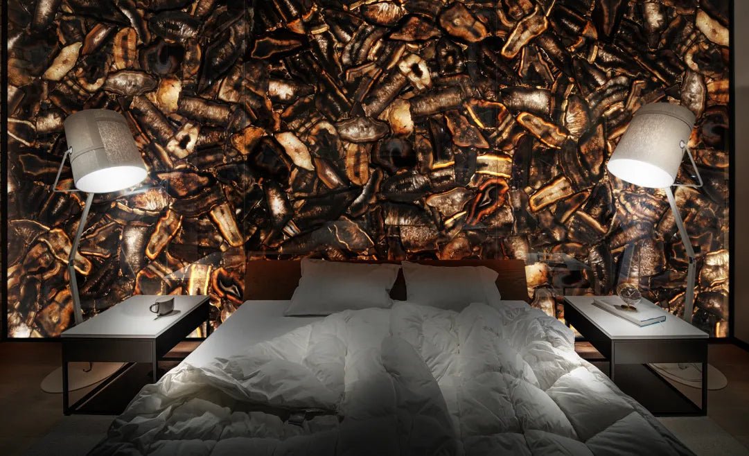 Black Agate Precious Stone Zicana Boutique - Zicana Boutique - 2