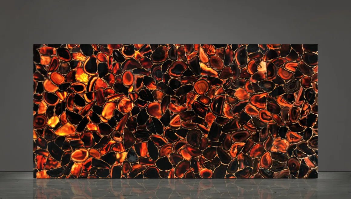 Black Diamond Agate Gemstone Zicana Boutique - Zicana Boutique - 4