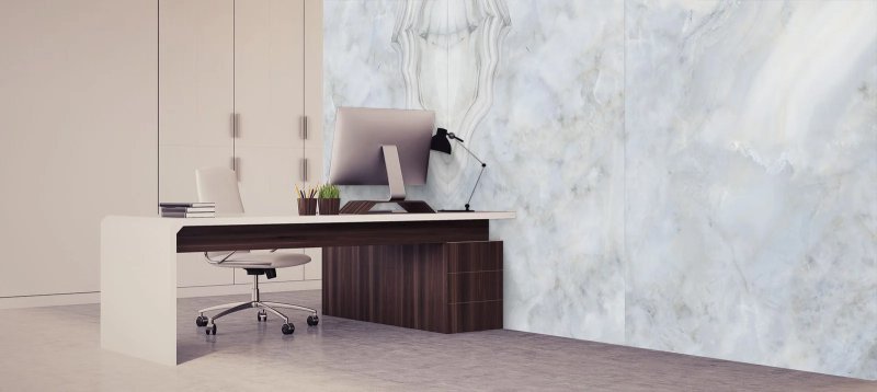 Blue Agate Onyx Raphael 48" x 96" Field Tile Raphael Porcelain - Zicana Boutique - 2