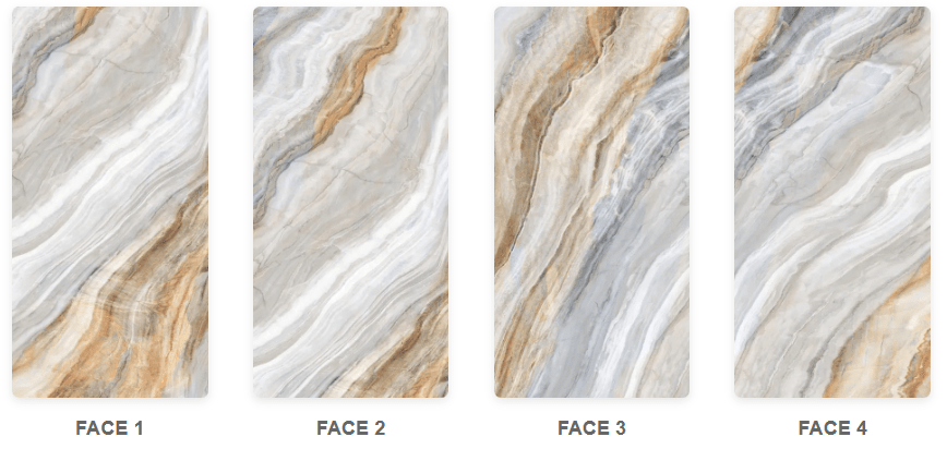 Blue Storm Onyx Raphael 32" x 64" Field Tile Raphael Porcelain - Zicana Boutique - 7