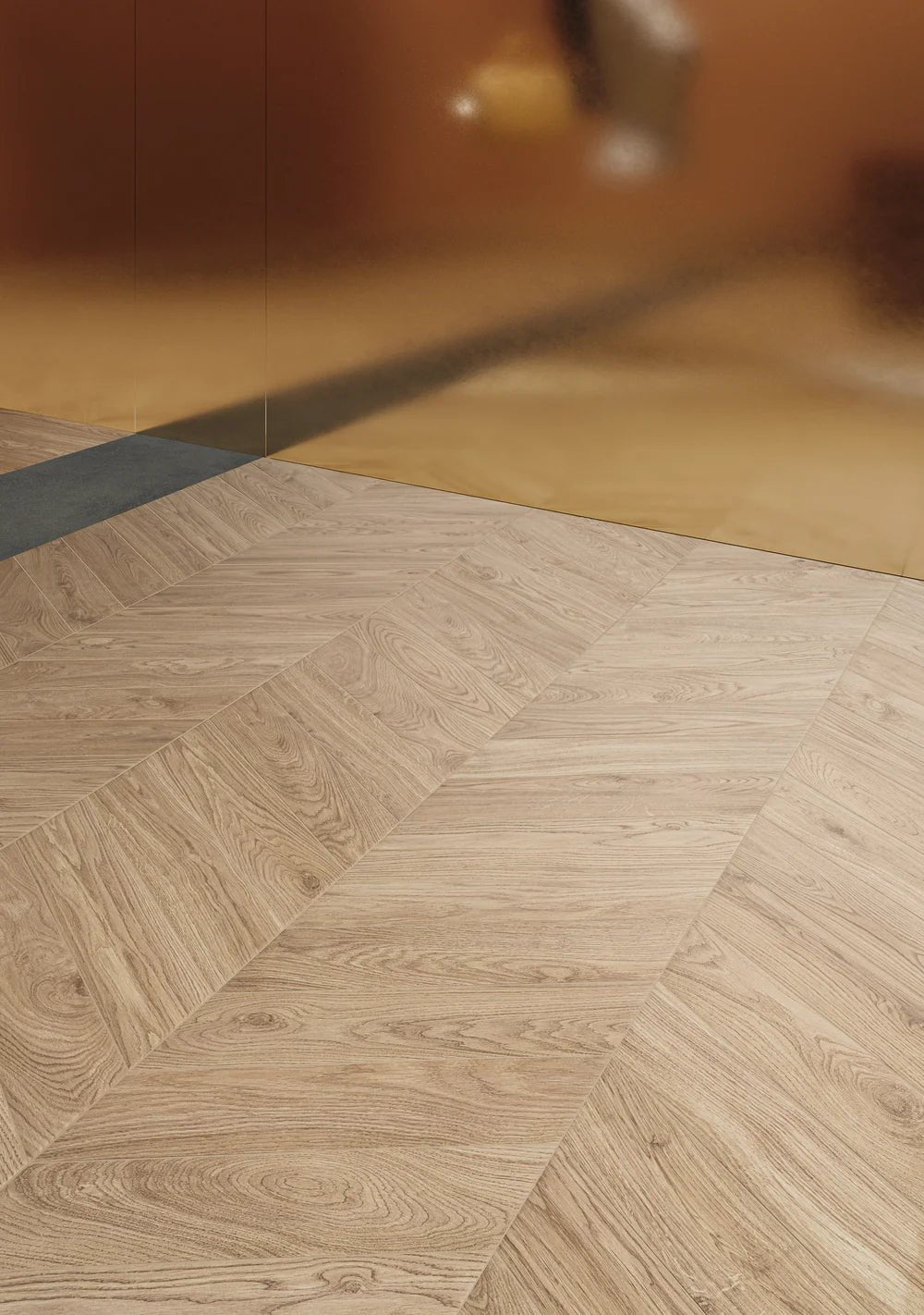 Bois Chevron Ecru Tile Artistic Tile - Zicana Boutique - 2