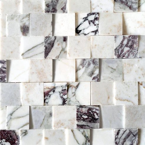 Breccia Capraia 3D StrataStone 2" Mosaic Tile Zicana Boutique - Zicana Boutique - 1