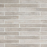 Brickstone Ivory Brick Porcelain MSI Field Tiles 2" X 18" MSI - Zicana Boutique - 1
