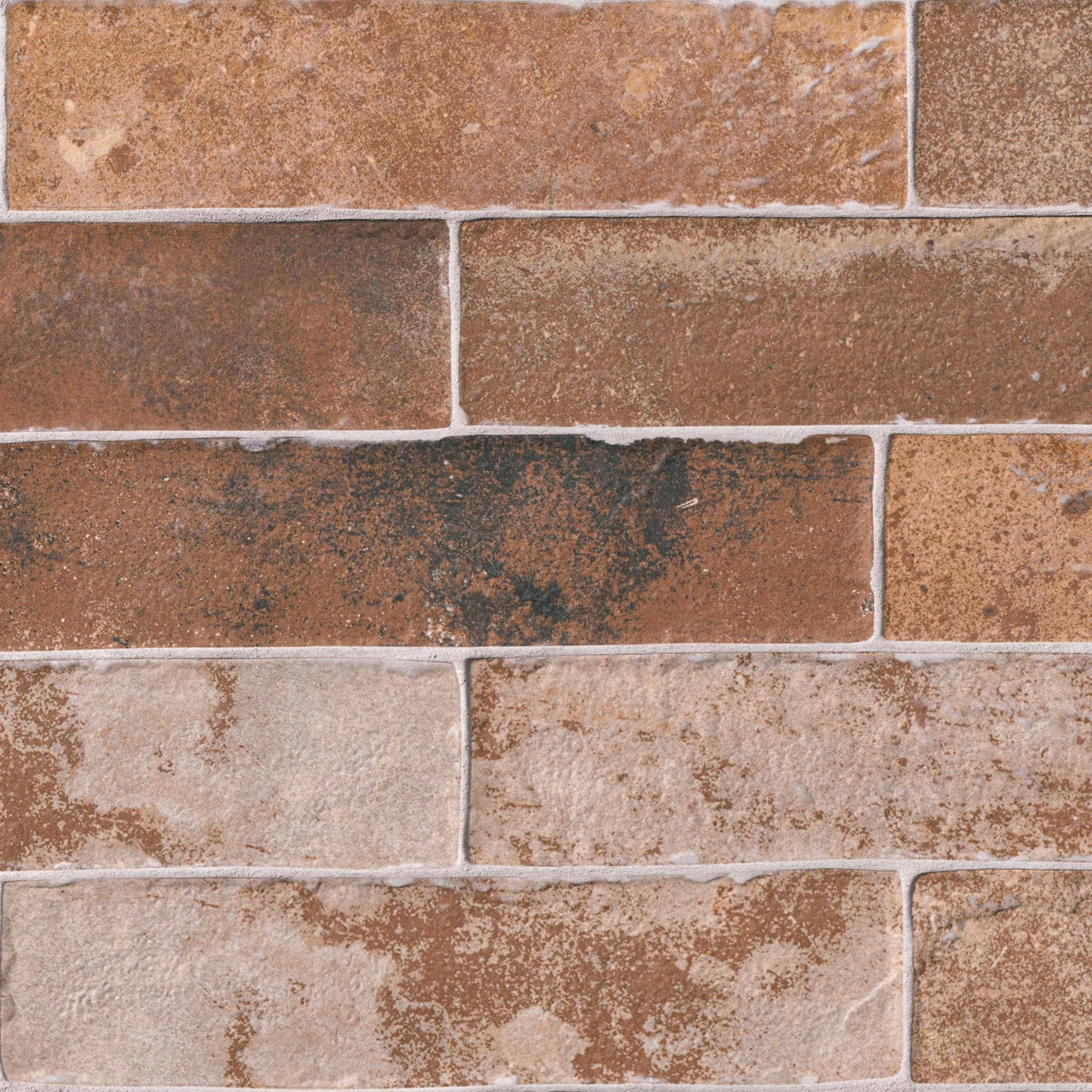 Brickstone Red Brick Porcelain MSI Field Tiles 2" X 10" MSI - Zicana Boutique - 1