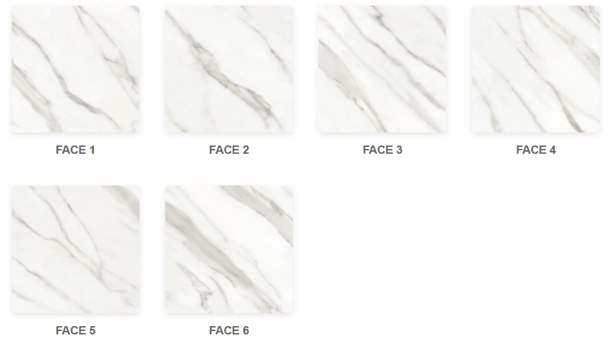 Calacatta Aline Raphael 48" x 48" Field Tile Raphael Porcelain - Zicana Boutique - 4