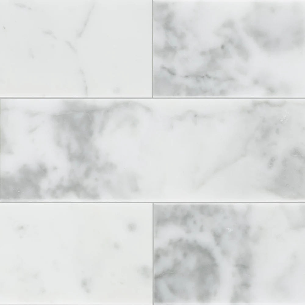 Calacatta Borghini Marble Tiles 4''x 12'' Zicana Boutique - Zicana Boutique - 1