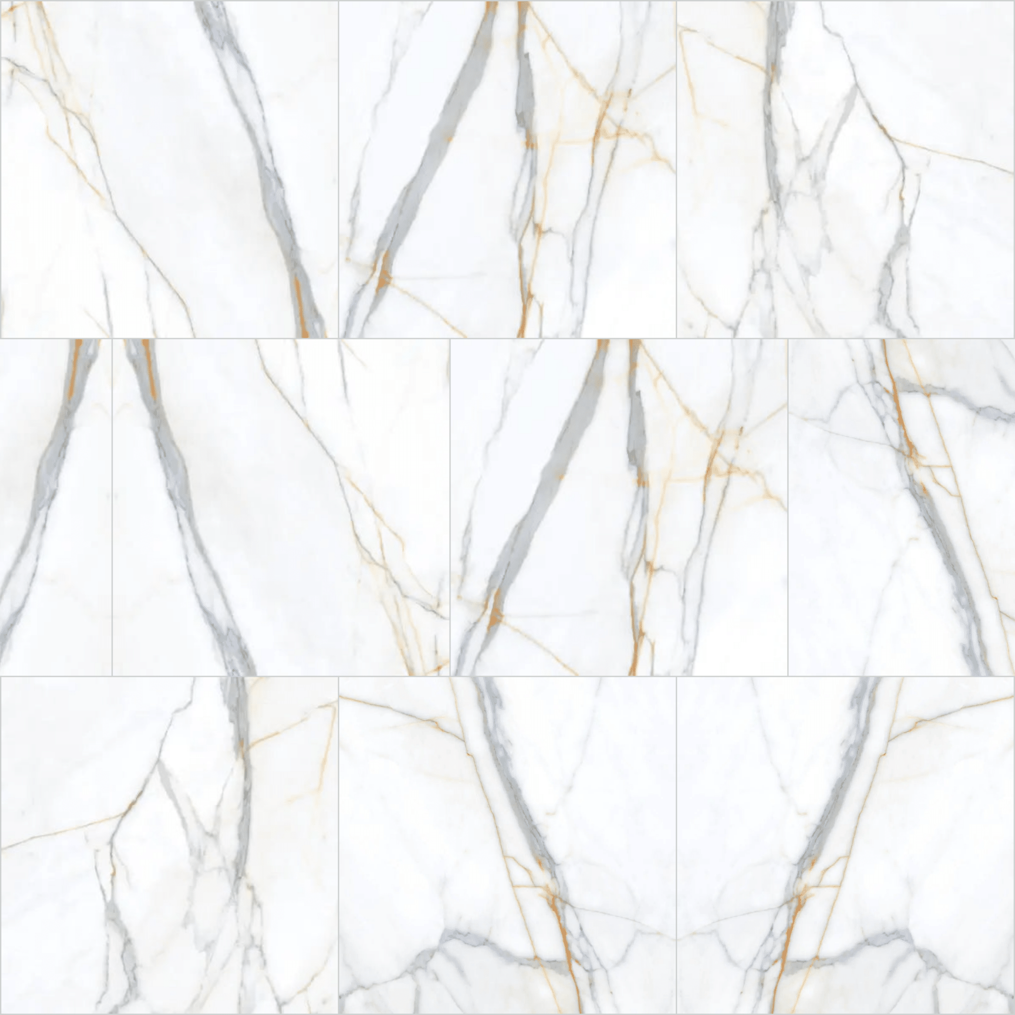 Calacatta Borghini Raphael 32" x 32" Field Tile Raphael Porcelain - Zicana Boutique - 1