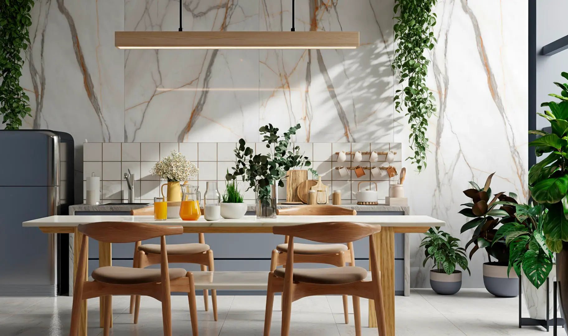 Calacatta Borghini Raphael 48" x 96" Field Tile Raphael Porcelain - Zicana Boutique - 2