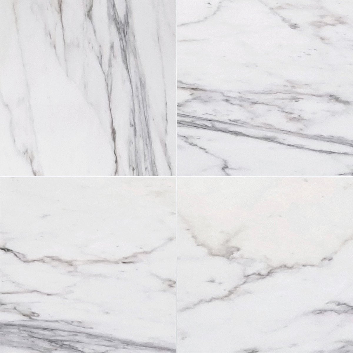 Calacatta Caldia Polished Marble Field Tile 12''x12''x3/8'' Zicana Boutique - Zicana Boutique - 1