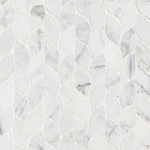 Calacatta Cressa Marble MSI Mosaic Tiles 12" X 13" Blanco Pattern MSI - Zicana Boutique - 1