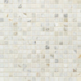 Calacatta Gold Marble Mosaic Straight Joint 1.5cm Artistic Tile - Zicana Boutique - 1