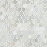 Calacatta Gold Marble MSI Mosaic Tiles 12" X 12" 1" Hexagon Pattern MSI - Zicana Boutique - 1