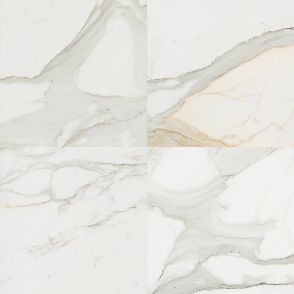 Calacatta Gold Marble Tile 18" x 18" Zicana Boutique - Zicana Boutique - 1