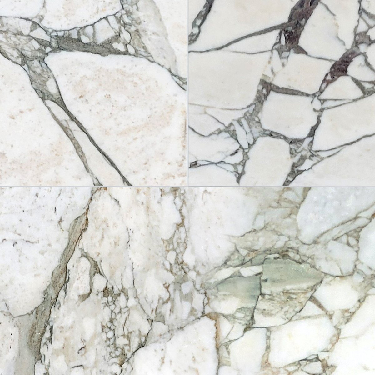 Calacatta Green Honed Marble Field Tile 12''x24''x3/8'' Zicana Boutique - Zicana Boutique - 1