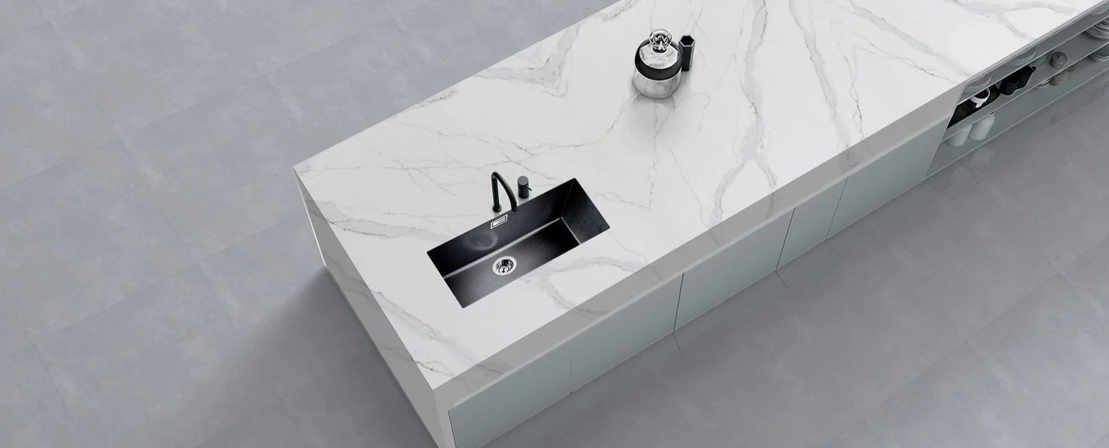 Calacatta Luo Raphael Quartz Raphael Quartz - Zicana Boutique - 2