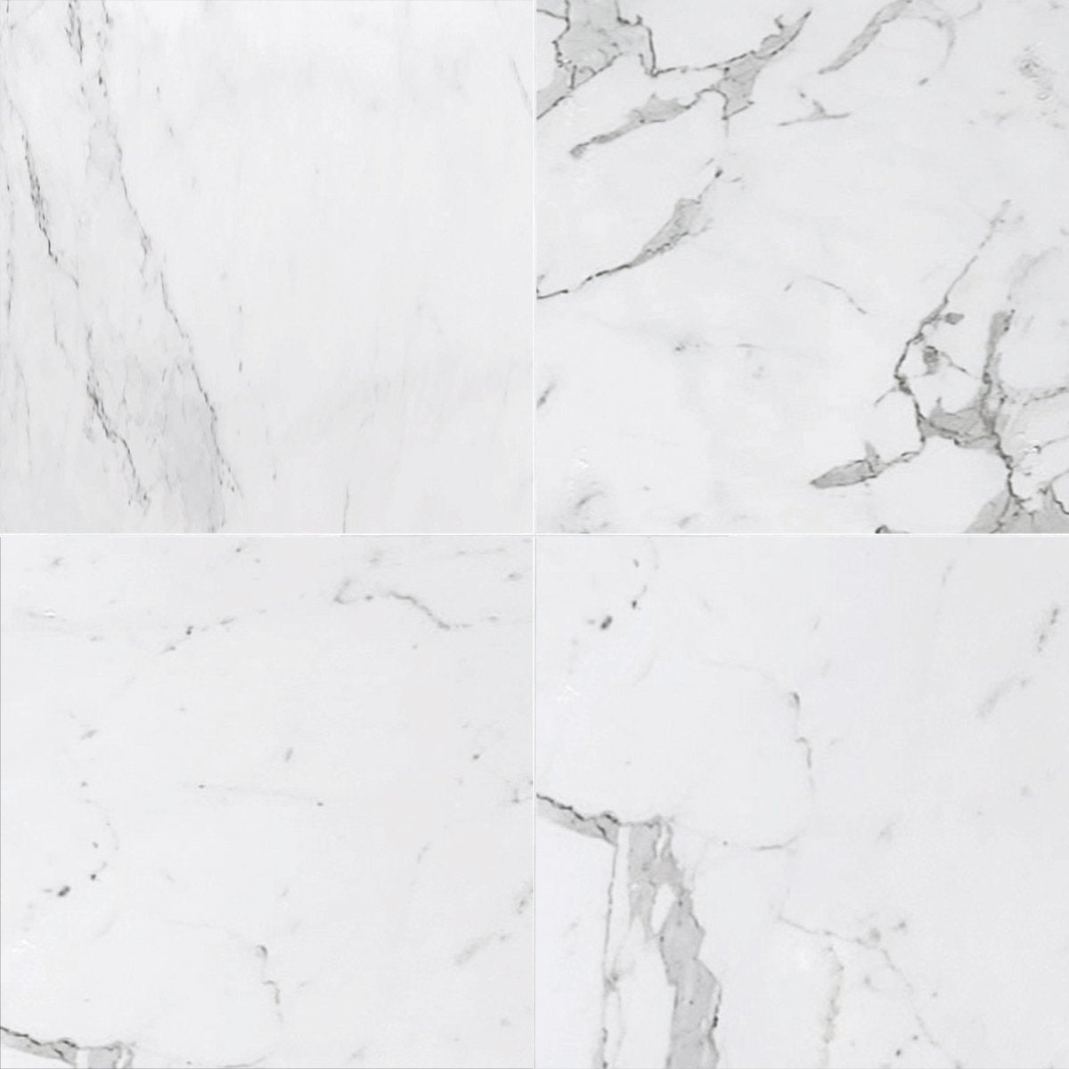 Calacatta Michael Angelo Honed Marble Field Tile 12''x12''x3/8'' Zicana Boutique - Zicana Boutique - 1