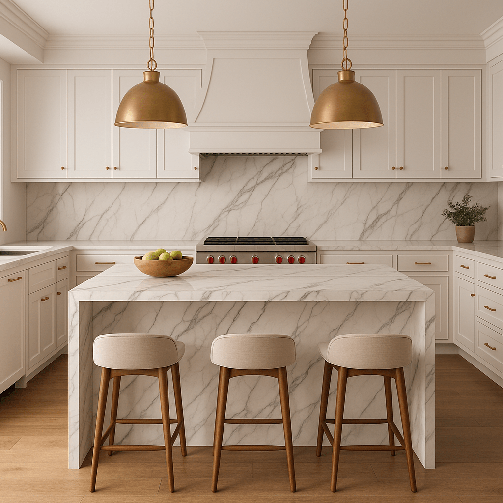 Calacatta Noah Raphael Quartz Raphael Quartz - Zicana Boutique - 3