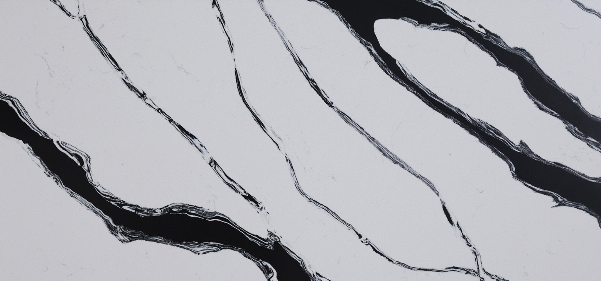 Calacatta Panda Variant Quartz Variant- Zicana Boutique -3