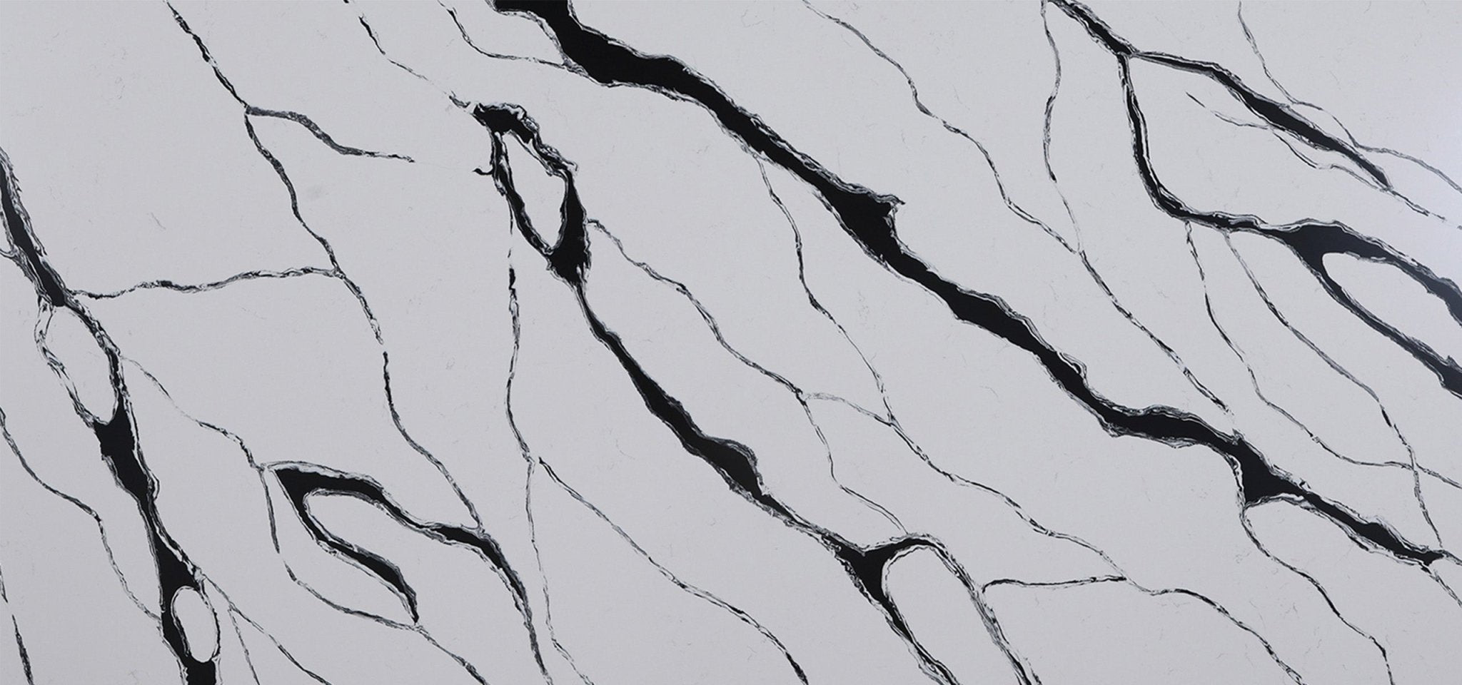 Calacatta Panda Variant Quartz Variant- Zicana Boutique -1