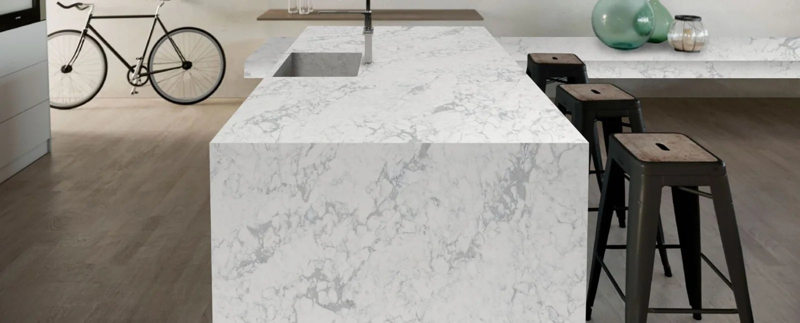 Calacatta Statuario Raphael Quartz Raphael Quartz - Zicana Boutique - 2