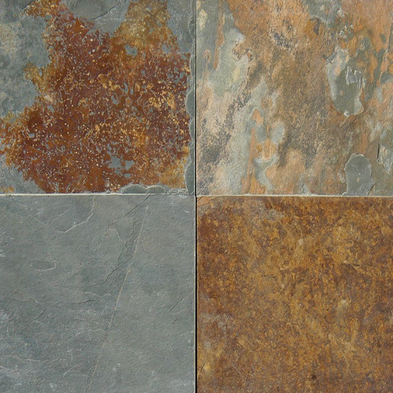 California Gold Slate MSI Field Tiles 16" X 16" MSI - Zicana Boutique - 1