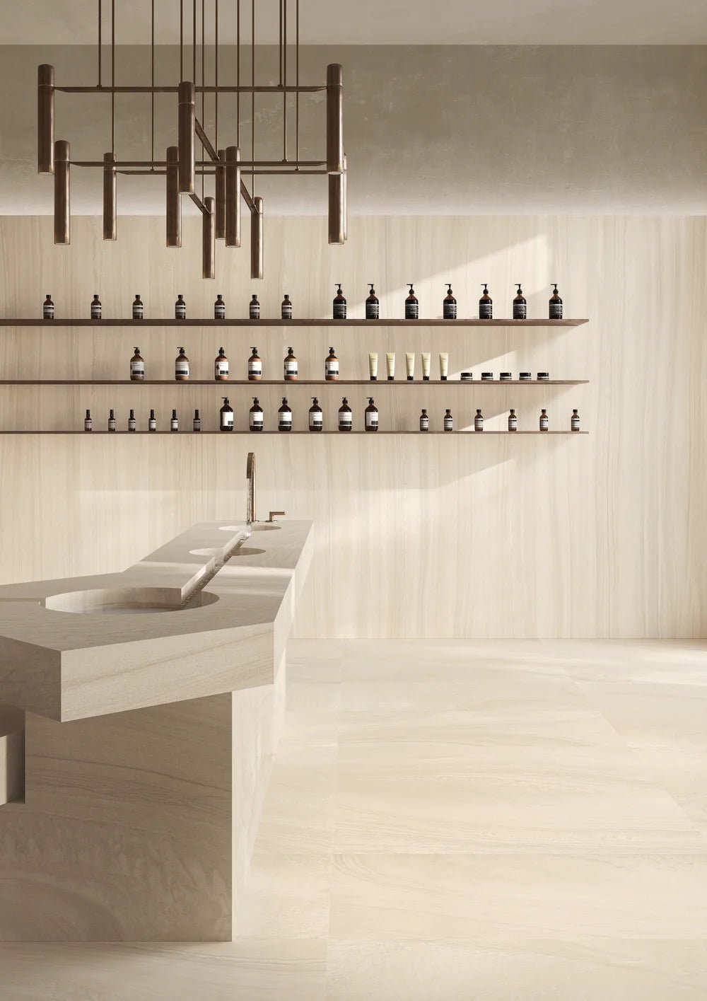 Canyonland Beige Porcelain Tile 24" x 48" Artistic Tile - Zicana Boutique - 2