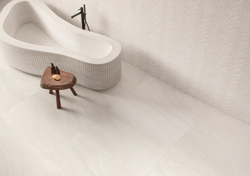 Canyonland White Tile 12" X 24" Artistic Tile - Zicana Boutique - 2