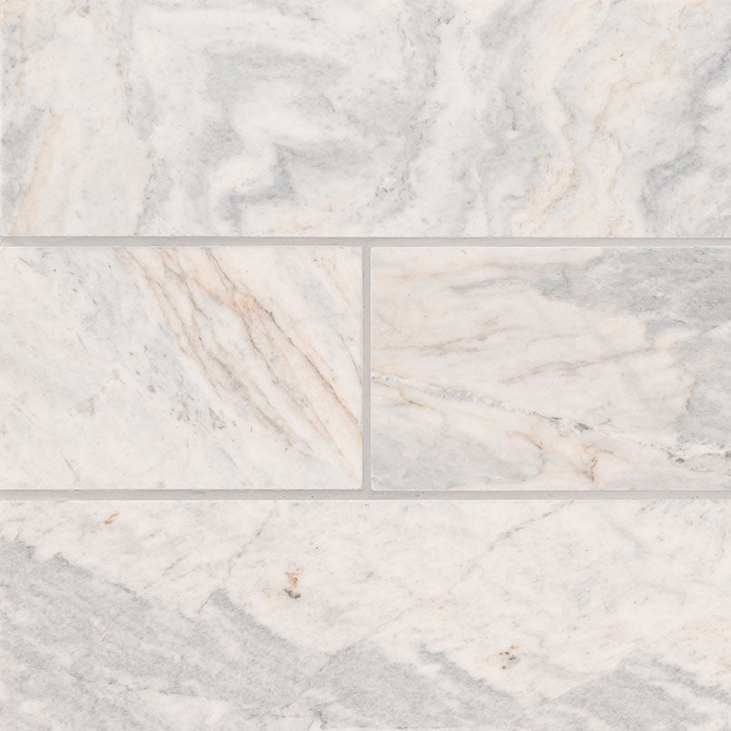 Capri Blue Marble MSI Field Tiles 4" X 12" MSI - Zicana Boutique - 1