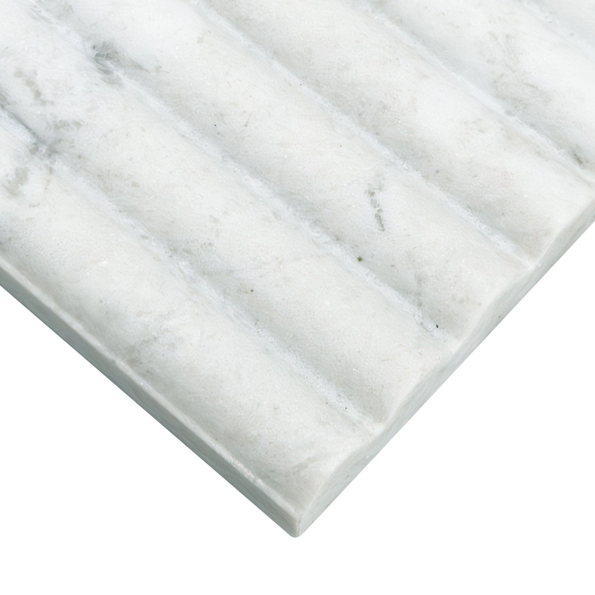 Capri Blue Milano Ribbo Marble MSI Field Tiles 12" X 24" Fluted Pattern MSI - Zicana Boutique - 4