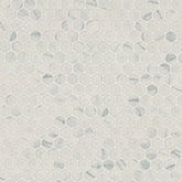 Carrara Porcelain MSI Field Tiles 11" X 12" Penny Round MSI - Zicana Boutique - 1