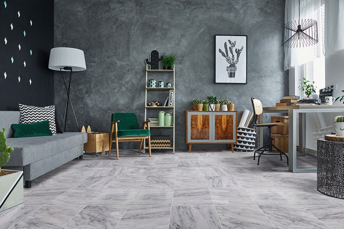 Carrara White Marble MSI Field Tiles 12" X 12" MSI - Zicana Boutique - 3