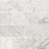 Carrara White Marble MSI Field Tiles 3" X 6" MSI - Zicana Boutique - 1