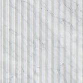 Carrara White Valentino Fluto Marble MSI Field Tiles 12" X 24" Fluted Pattern MSI - Zicana Boutique - 1