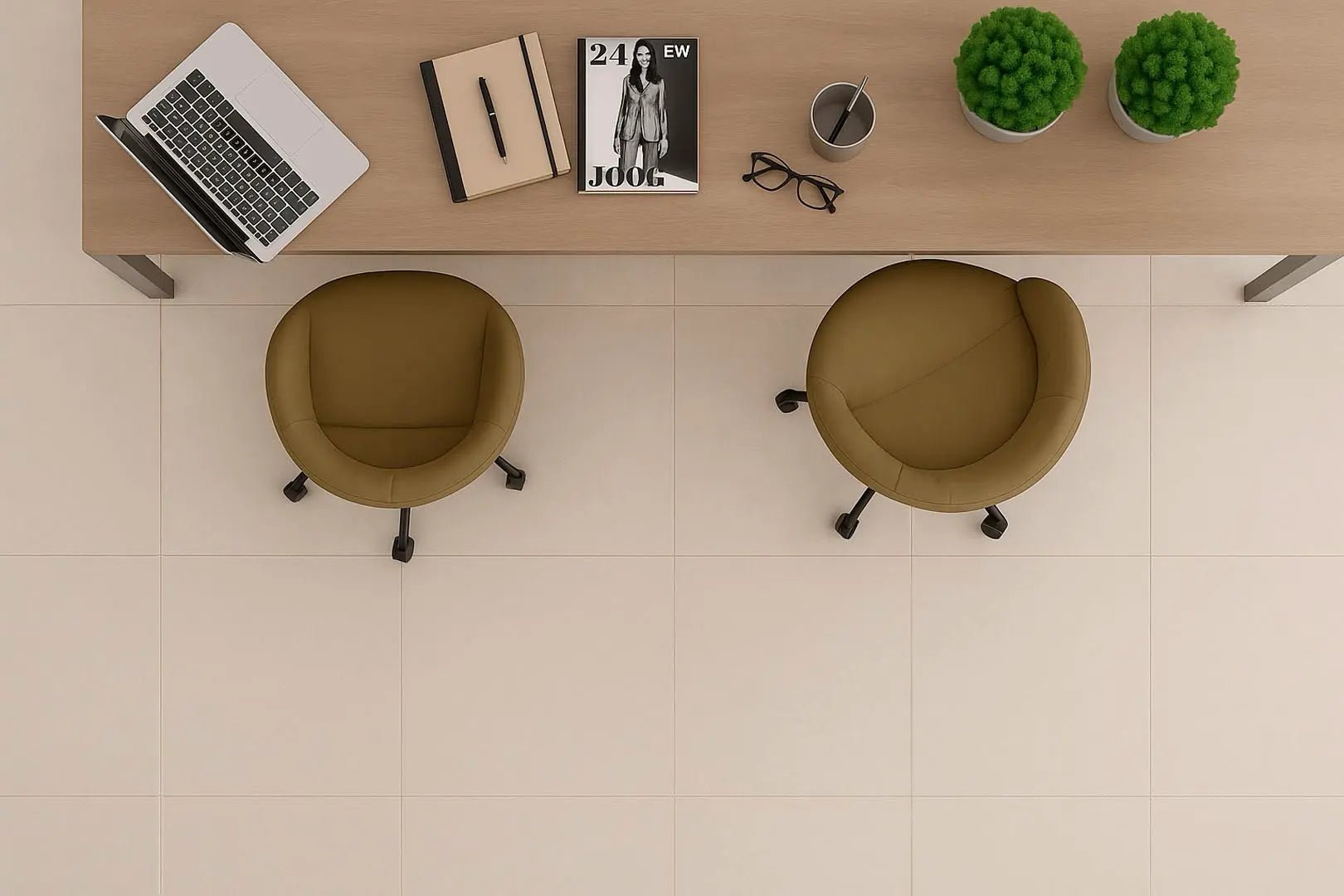 Cementoe Ivory Raphael 32" x 64" Field Tile Raphael Porcelain - Zicana Boutique - 2