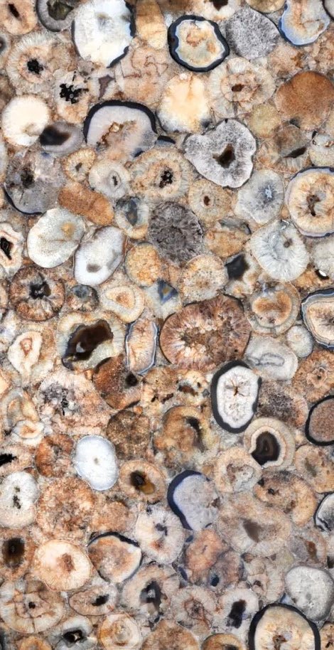 Chocolate Agate Gemstone Zicana Boutique - Zicana Boutique - 1