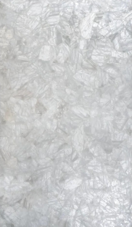 Classic White Quartz Precious Stone Zicana Boutique - Zicana Boutique - 1