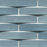 Convex Acqua Porcelain MSI Field Tiles 2" X 10" MSI - Zicana Boutique - 1